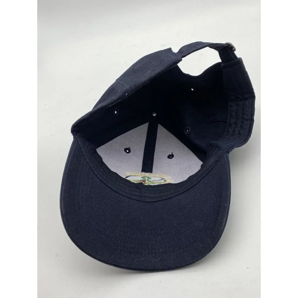 VTG Y2K Pebble Beach Pro-Am Hat Navy AT&T Tournament CaliFame Golf Cap Strapback